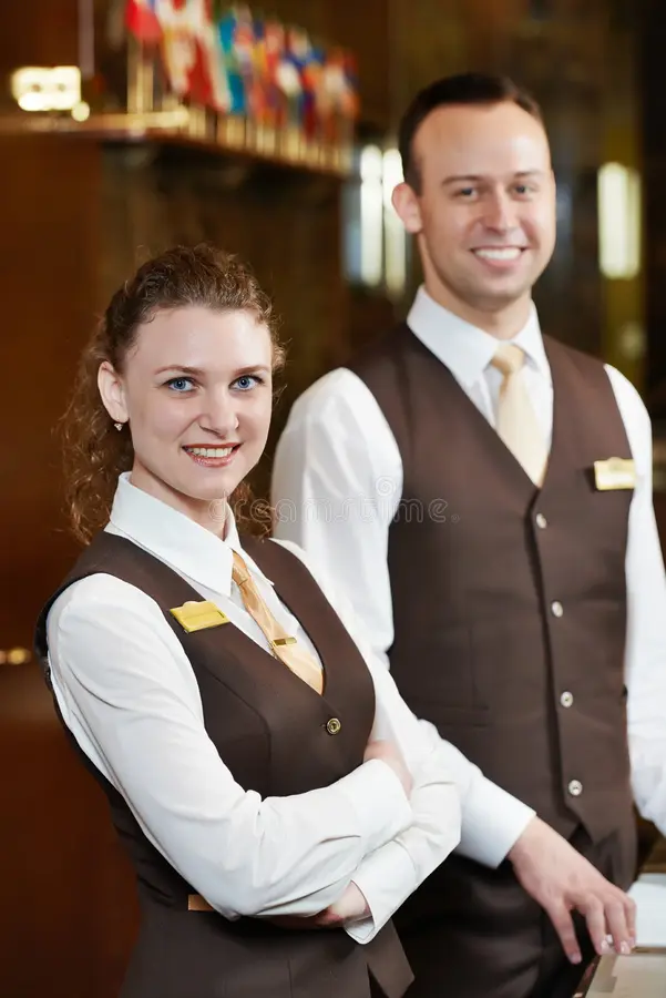 Elegant hospitality staff uniforms for hotels and restaurants — PRINORA Wear